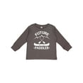 thumbnail image 1 of Inktastic Canoe Future Paddler Boys or Girls Long Sleeve Toddler T-Shirt, 1 of 5