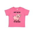 thumbnail image 1 of Inktastic Cant Say No to This Face Cute Pig Boys or Girls Toddler T-Shirt, 1 of 5