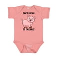 thumbnail image 1 of Inktastic Cant Say No to this Face- cute pig Boys or Girls Baby Bodysuit, 1 of 5