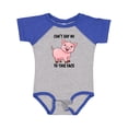 thumbnail image 1 of Inktastic Cant Say No to this Face- cute pig Boys or Girls Baby Bodysuit, 1 of 5