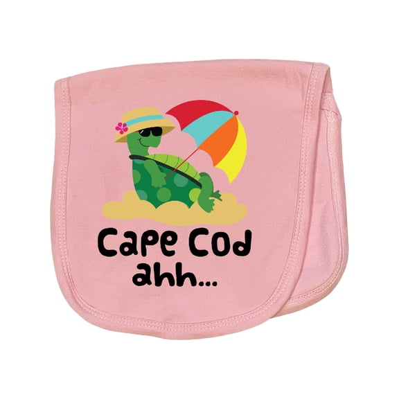 Inktastic Cape Cod Massachusetts Baby Burp Cloth