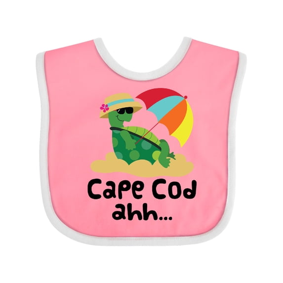 Inktastic Cape Cod Massachusetts Boys or Girls Baby Bib
