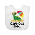 thumbnail image 1 of Inktastic Cape Cod Massachusetts Boys or Girls Baby Bib, 1 of 4