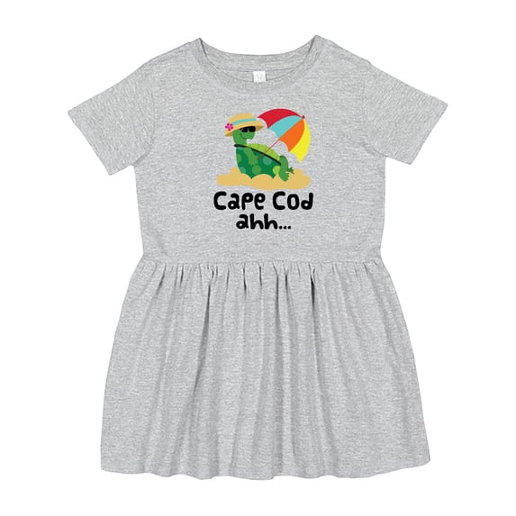 Inktastic Cape Cod Massachusetts Girls Toddler Dress