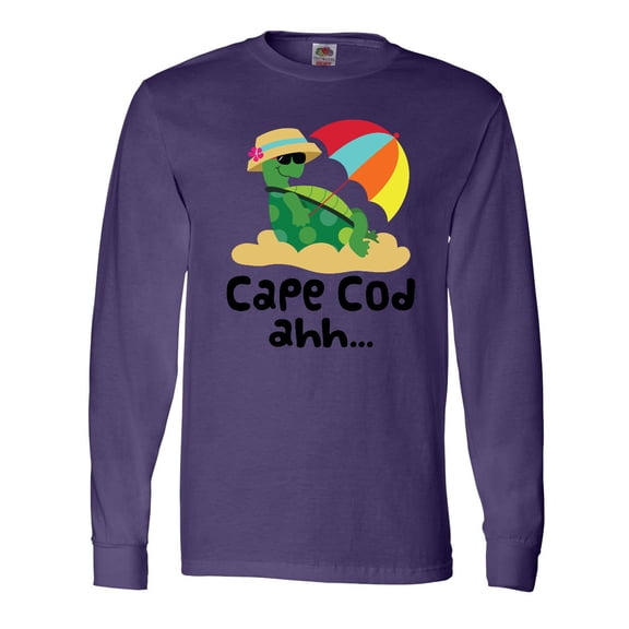 Inktastic Cape Cod Massachusetts Long Sleeve T-Shirt