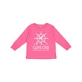 thumbnail image 1 of Inktastic Cape Cod Massachusetts Nautical Boys or Girls Long Sleeve Toddler T-Shirt, 1 of 5