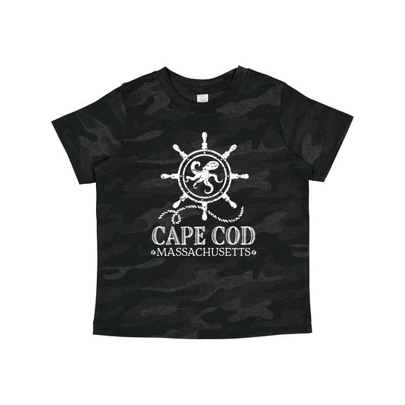 Inktastic Cape Cod Massachusetts Nautical Boys or Girls Toddler T-Shirt