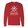thumbnail image 1 of Inktastic Cape Cod Massachusetts Nautical Long Sleeve T-Shirt, 1 of 5