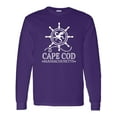 thumbnail image 1 of Inktastic Cape Cod Massachusetts Nautical Long Sleeve T-Shirt, 1 of 5