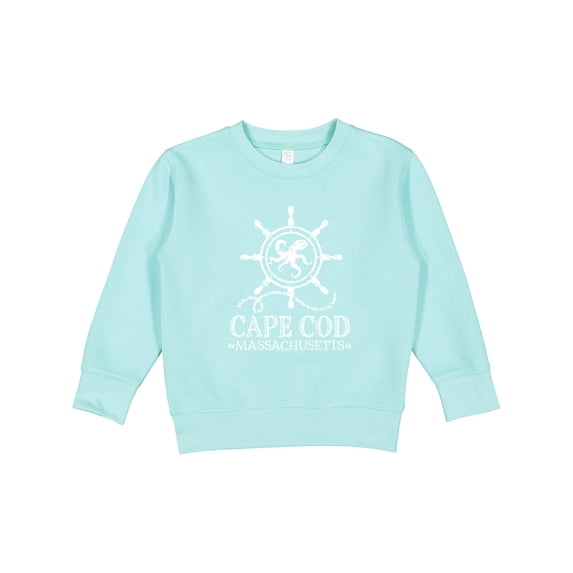 Inktastic Cape Cod Massachusetts Nautical Toddler Sweatshirt
