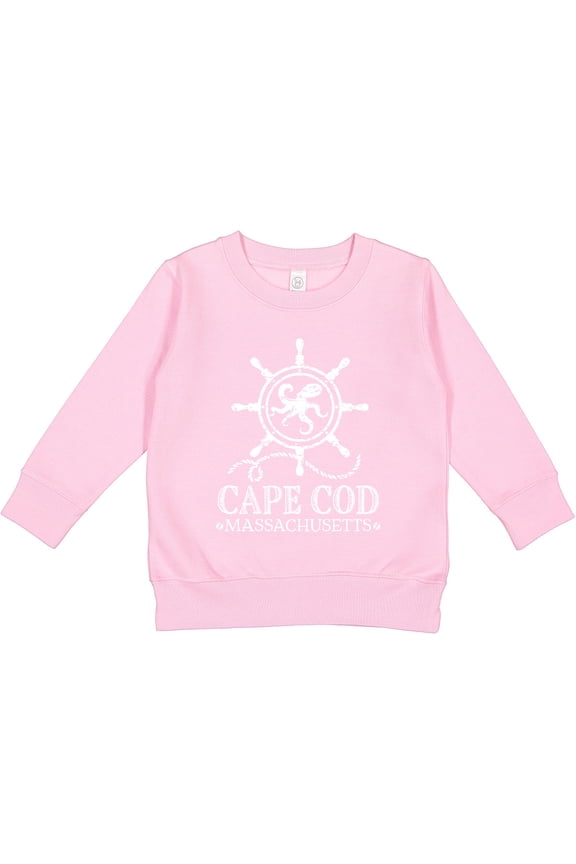 Cape Cod Massachusetts Nautical Toddler Sweatshirt