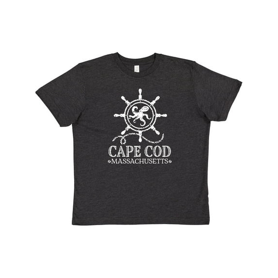 Inktastic Cape Cod Massachusetts Nautical Youth T-Shirt