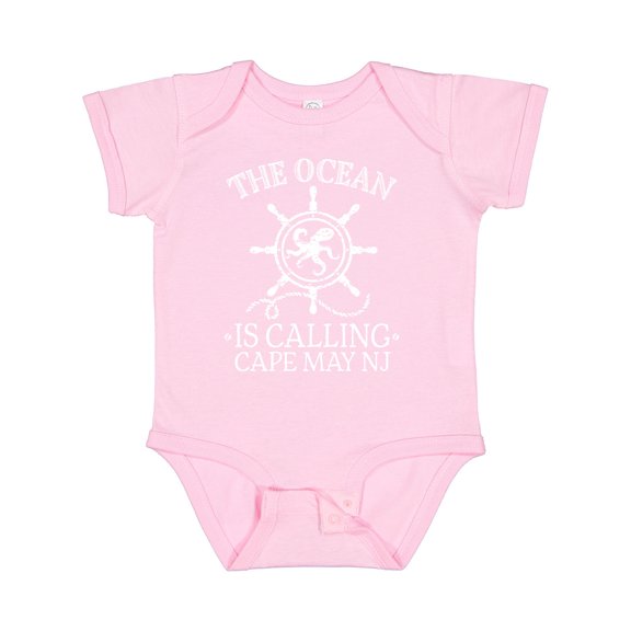 Inktastic Cape May New Jersey Boys or Girls Baby Bodysuit