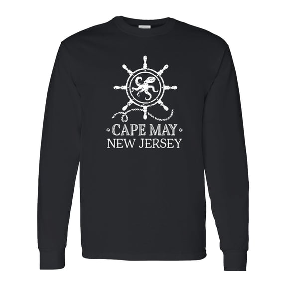 Inktastic Cape May New Jersey Vacation Long Sleeve T-Shirt