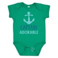 thumbnail image 1 of Inktastic Captain Adorable, Boat Anchor, Sailor, Sailing Boys Baby Bodysuit, 1 of 5
