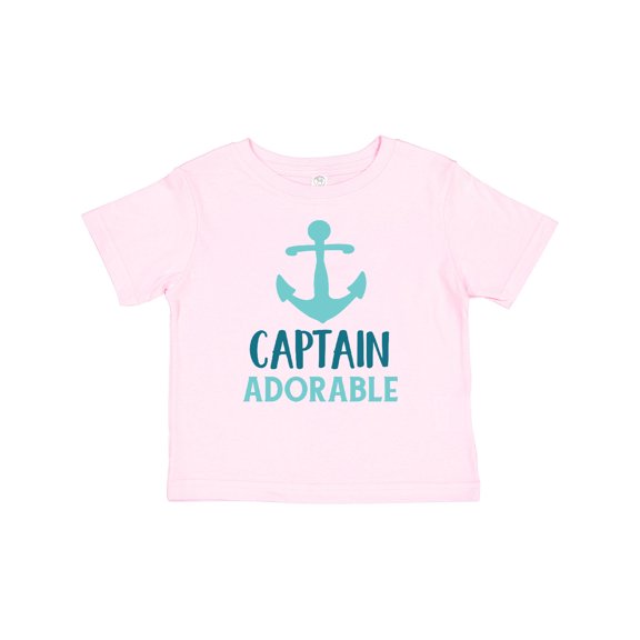 Inktastic Captain Adorable, Boat Anchor, Sailor, Sailing Boys Baby T-Shirt