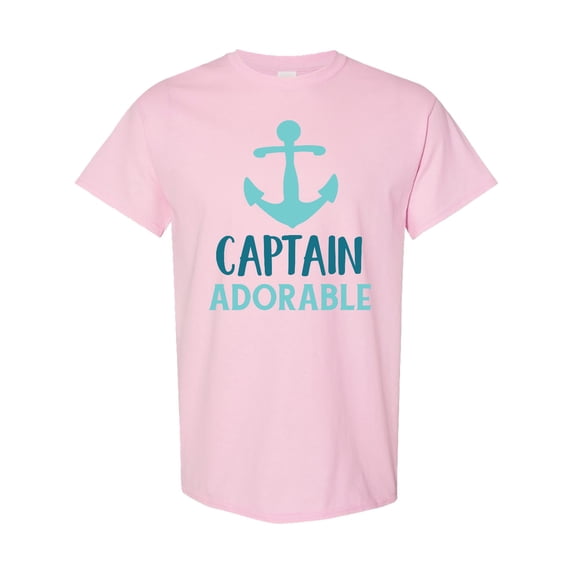 Inktastic Captain Adorable, Boat Anchor, Sailor, Sailing T-Shirt