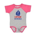 thumbnail image 1 of Inktastic Captain Adorable, Sail Boat, Sailing - Red Blue Boys Baby Bodysuit, 1 of 5