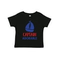 thumbnail image 1 of Inktastic Captain Adorable, Sail Boat, Sailing - Red Blue Boys Toddler T-Shirt, 1 of 5