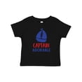 thumbnail image 1 of Inktastic Captain Adorable, Sailing Boat, Sailor, Sailing Boys Baby T-Shirt, 1 of 5
