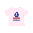 thumbnail image 1 of Inktastic Captain Adorable, Sailing Boat, Sailor, Sailing Boys Baby T-Shirt, 1 of 5