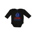 thumbnail image 1 of Inktastic Captain Adorable, Sailing Boat, Sailor, Sailing Boys Long Sleeve Baby Bodysuit, 1 of 5