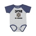 thumbnail image 1 of Inktastic Captain in Training Boys or Girls Baby Bodysuit, 1 of 5