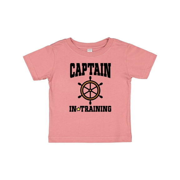 Inktastic Captain in Training Boys or Girls Baby T-Shirt