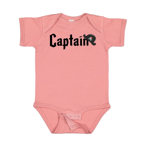 Inktastic Captain with pirate hat Boys or Girls Baby Bodysuit