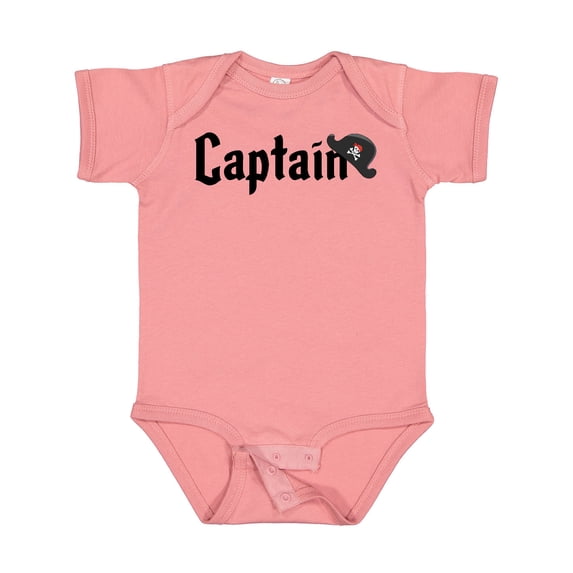 Inktastic Captain with pirate hat Boys or Girls Baby Bodysuit