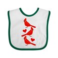 thumbnail image 1 of Inktastic Cardinal Cute Bird Watching Boys or Girls Baby Bib, 1 of 4
