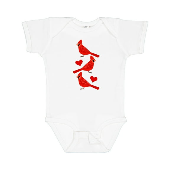 Inktastic Cardinal Cute Bird Watching Boys or Girls Baby Bodysuit