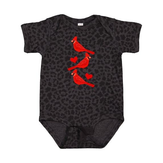 Inktastic Cardinal Cute Bird Watching Boys or Girls Baby Bodysuit
