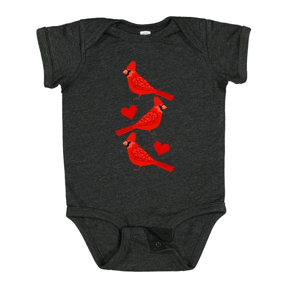 Inktastic Cardinal Cute Bird Watching Boys or Girls Baby Bodysuit