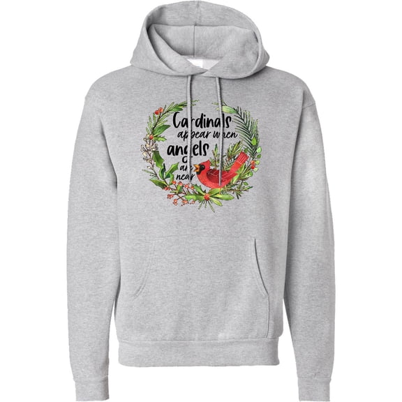 Inktastic Cardinals Appear when Angels Are Near Adult Hoodie Sweatshirt