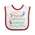 thumbnail image 1 of Inktastic Cardiologist Like Daddy Boys or Girls Baby Bib, 1 of 4