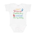 thumbnail image 1 of Inktastic Cardiologist Like Daddy Boys or Girls Baby Bodysuit, 1 of 5