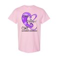 thumbnail image 1 of Inktastic Care, Support, Cure Alzheimers Awareness T-Shirt, 1 of 5
