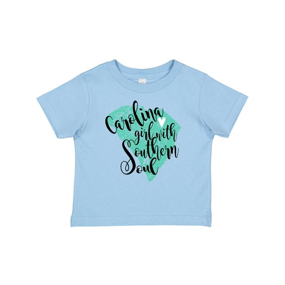 Inktastic Carolina Girl with a Southern Soul Boys or Girls Baby T-Shirt