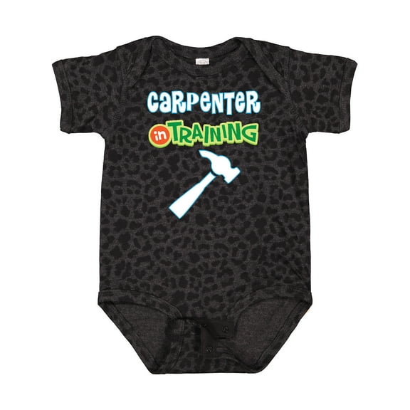 Inktastic Carpenter in Training Boys or Girls Baby Bodysuit