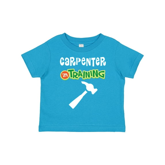 Inktastic Carpenter in Training Boys or Girls Toddler T-Shirt