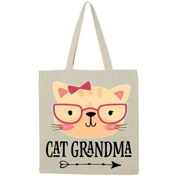Inktastic Cat Grandma Gift Tote Bag