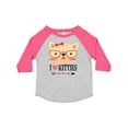 thumbnail image 1 of Inktastic Cat Lover I Love Kitties Girls Toddler T-Shirt, 1 of 5
