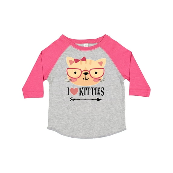 Inktastic Cat Lover I Love Kitties Girls Toddler T-Shirt