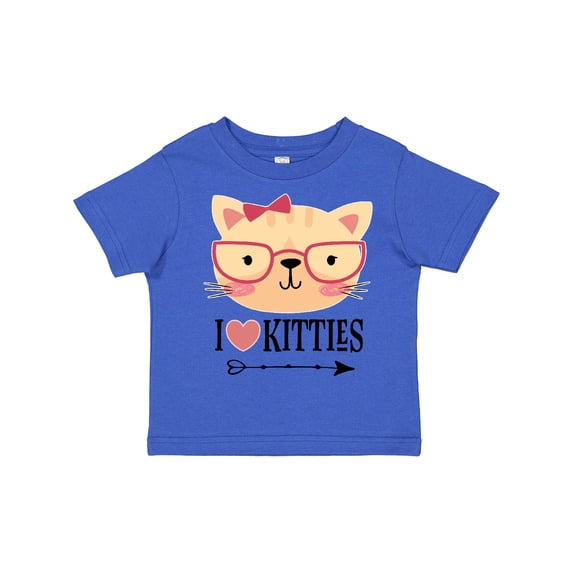 Inktastic Cat Lover I Love Kitties Girls Toddler T-Shirt