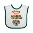 thumbnail image 1 of Inktastic Catahoula Leopard Dog Gift Boys or Girls Baby Bib, 1 of 4