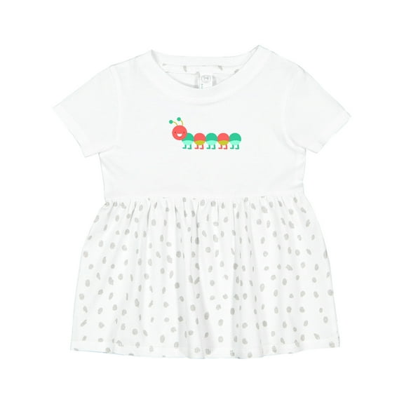 Inktastic Caterpillar 2 Girls Baby Dress