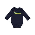 thumbnail image 1 of Inktastic Caterpillar 3 Boys or Girls Long Sleeve Baby Bodysuit, 1 of 5