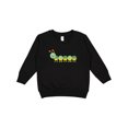 thumbnail image 1 of Inktastic Caterpillar 3 Toddler Sweatshirt, 1 of 4