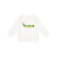 thumbnail image 1 of Inktastic Caterpillar 3 Toddler Sweatshirt, 1 of 4